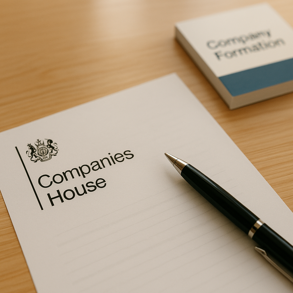 Companies House filing documents relevant to holding company structure UK small business registration